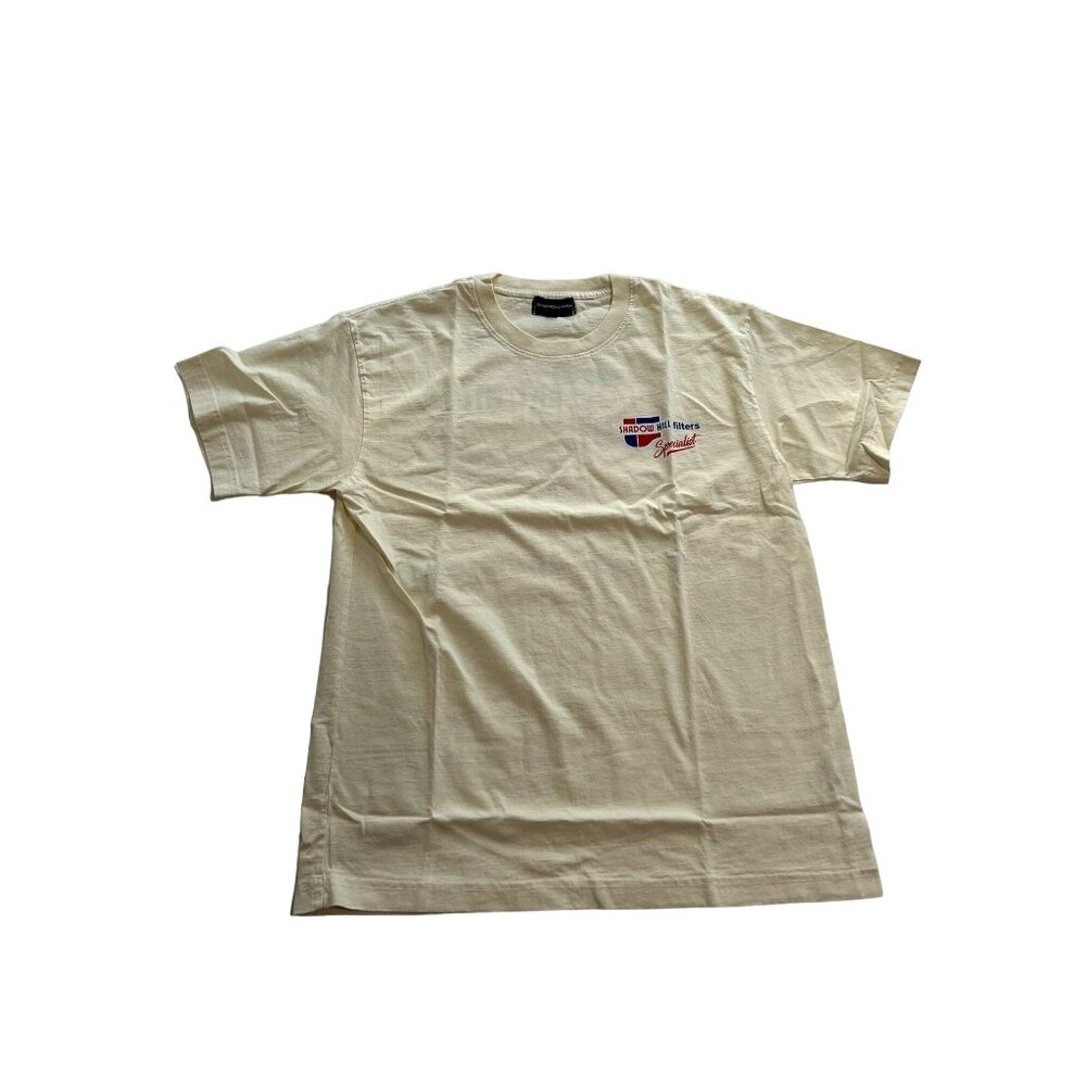 Shadow Hill Filters Specialist T-Shirt in Cream